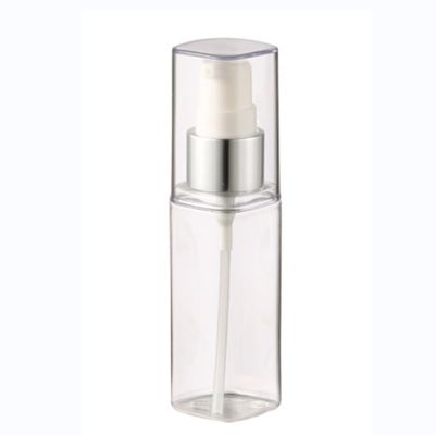 Chai nước hoa vuông 50ml màu tùy chỉnh PETG Chai mỹ phẩm