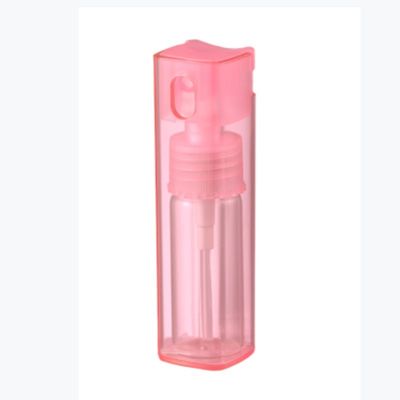Giá tốt Màu sắc tùy chỉnh 10ml chai nước hoa hình vuông chai nước hoa nhựa trực tuyến