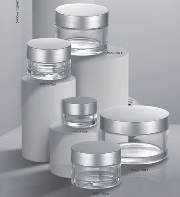 Giá tốt Vít Cap 5g 15g 30g 50g 100g Petg Cosmetic Jar For Eye Cream Type Seal trực tuyến